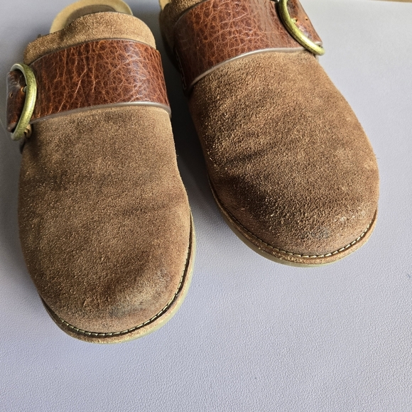 Sofft Clog Slip On Mule Brown Billie Women's 8.5‎ Travel Boho Hippie Retro Comfy - Picture 6 of 9